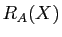 $ R_A(X)$