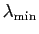 $ \lambda_{\min}$
