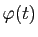 $ \varphi(t)$