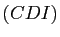 $ (CDI)$