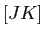 $ [JK]$