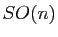 $ SO(n)$