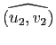 $ \widehat{(u_2,v_2)}$