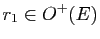 $\displaystyle r_1 \in O^+(E)$