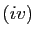 $ (iv)$