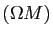 $ (\Omega M)$