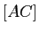$ [AC]$