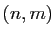 $ (n,m)$