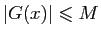 $ \vert G(x)\vert\leqslant M$