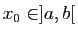 $ x_0\in ]a,b[$