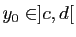 $ y_0\in ]c,d[$
