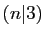 $ (n\vert 3)$