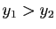 $ y_1>y_2$