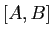 $ [A,B]$