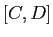 $ [C,D]$