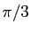 $ \pi/3$