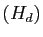 $ (H_{d})$