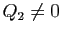 $ Q_{2}\neq0$