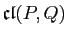 $ \mathfrak{cl}(P,Q)$