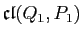 $ \mathfrak{cl}(Q_1,P_1)$