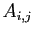 $ A_{i,j}$