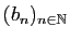 $ (b_n)_{n\in\mathbb{N}}$