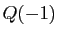 $ Q(-1)$