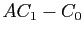 $\displaystyle AC_1-C_0$