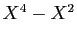 $ X^4-X^2$