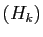 $ (H_k)$