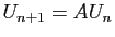 $ U_{n+1}=AU_n$
