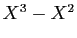 $ X^3-X^2$