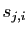 $ s_{j,i}$