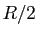 $ R/2$