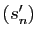 $ (s'_n)$