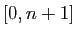 $ [0,n+1]$
