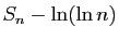 $ S_n-\ln(\ln n)$