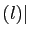$ (l)\vert$