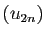$ (u_{2n})$