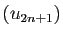 $ (u_{2n+1})$