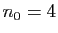 $ n_0=4$