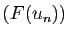 $ (F(u_n))$