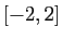 $ [-2,2]$
